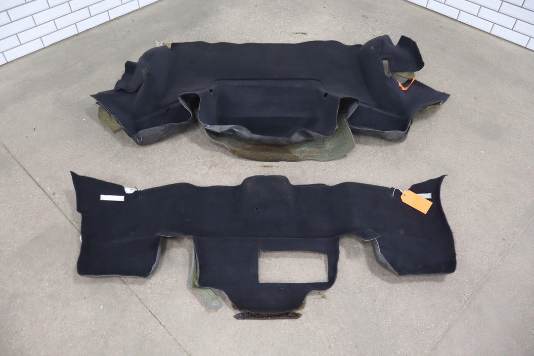 1997 - 2004 C5 Corvette Convertible Trunk Carpet Cleanout *Black 193