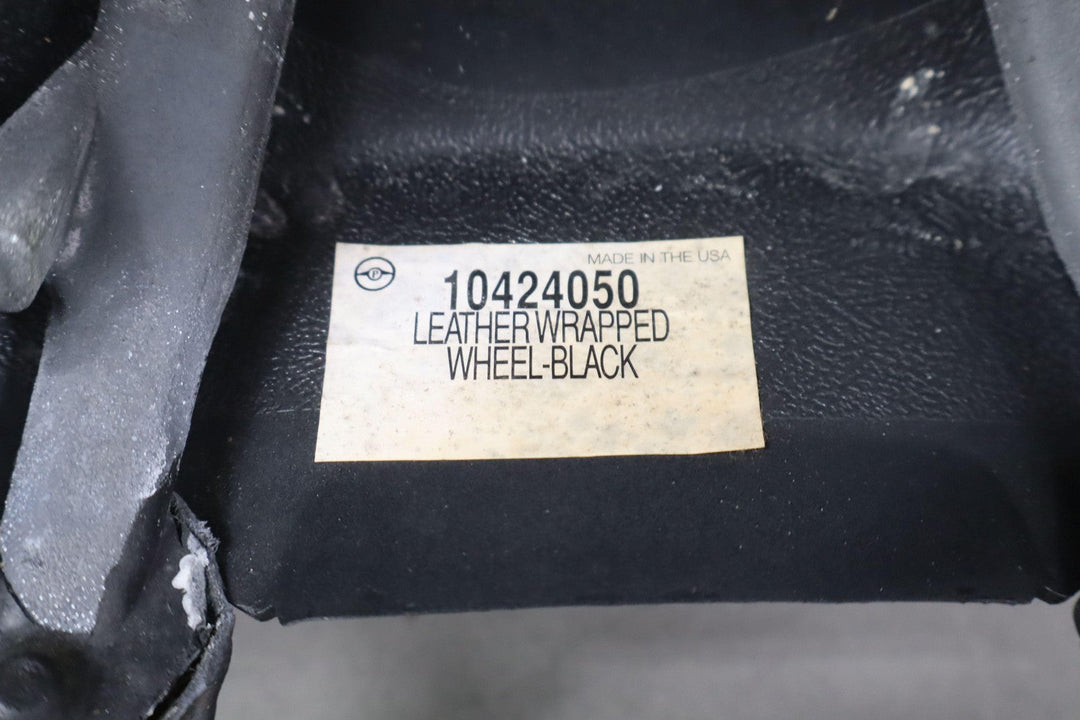 1997 - 2004 C5 Corvette Leather Steering Wheel (Black 193)