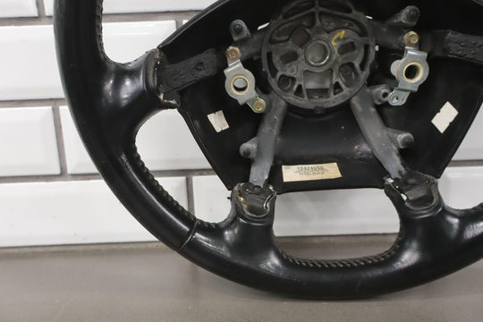 1997 - 2004 C5 Corvette Leather Steering Wheel (Black 193)