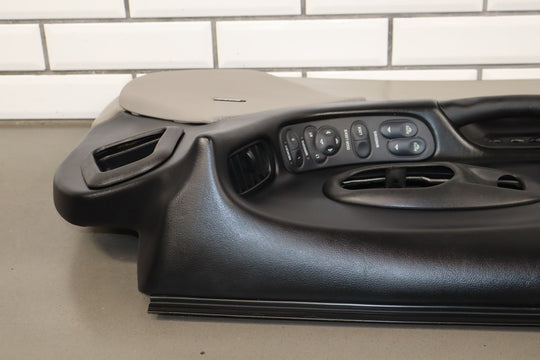 1997 - 2004 C5 Corvette Left Driver Interior Door Trim Panel *W/Window Switch