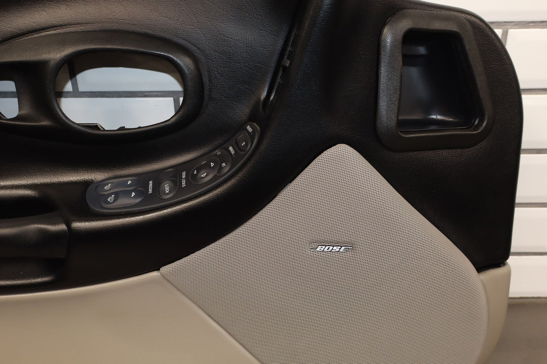 1997 - 2004 C5 Corvette Left Driver Interior Door Trim Panel *W/Window Switch