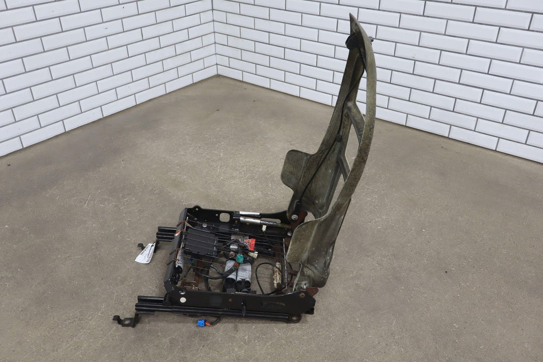 1997 - 2004 C5 Corvette Left Driver Power Seat Track W/Back Frame & Motors