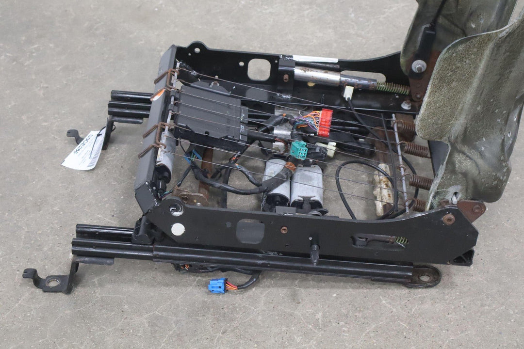 1997 - 2004 C5 Corvette Left Driver Power Seat Track W/Back Frame & Motors