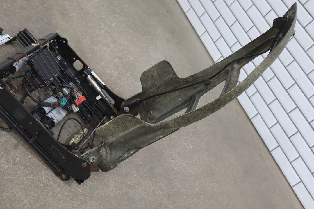 1997 - 2004 C5 Corvette Left Driver Power Seat Track W/Back Frame & Motors