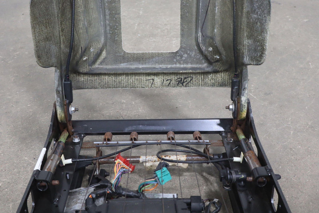 1997 - 2004 C5 Corvette Left Driver Power Seat Track W/Back Frame & Motors