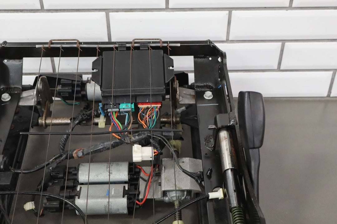 1997 - 2004 C5 Corvette Left Driver Seat Track W/Motors (Option AAB) & Module