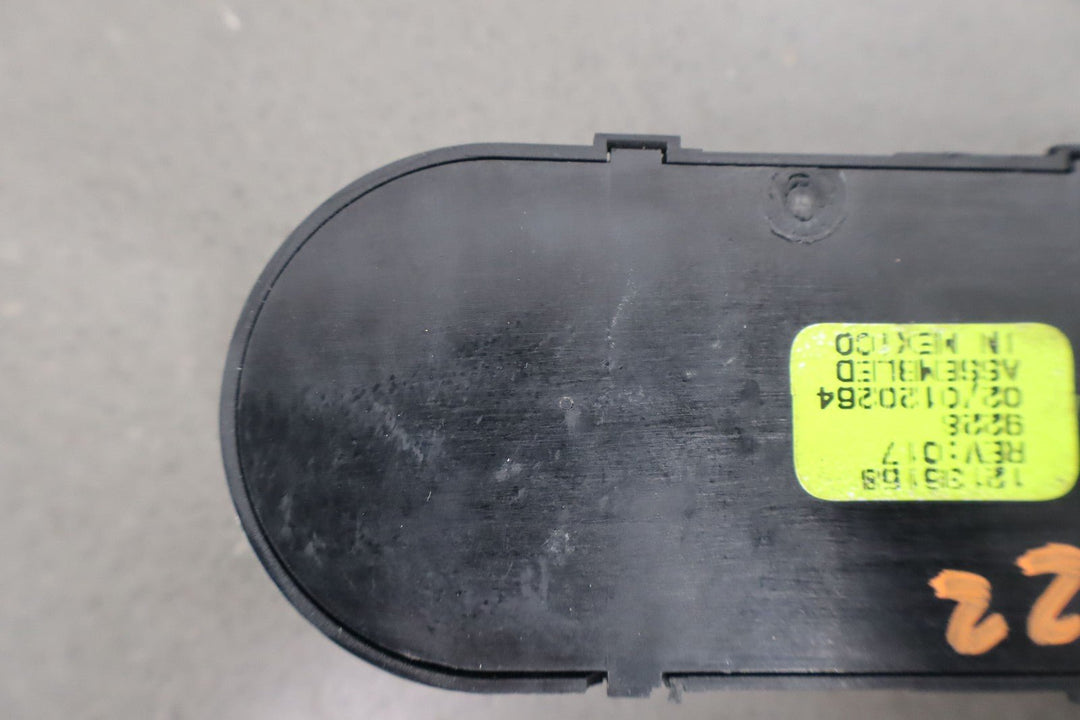 1997 - 2004 C5 Corvette LH Left Driver OEM Seat Control Switch