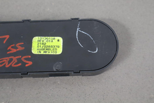 1997 - 2004 C5 Corvette LH Left Driver OEM Seat Control Switch