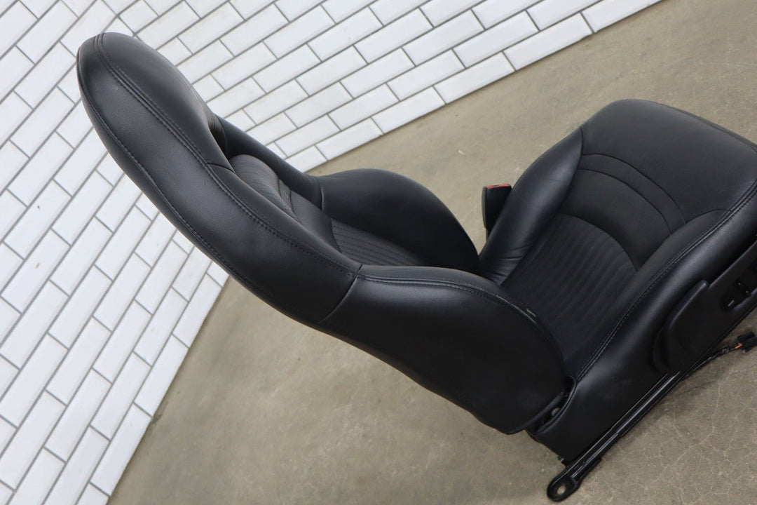 1997 - 2004 C5 Corvette Single (1) Right Passenger Black Leather Bucket Seat