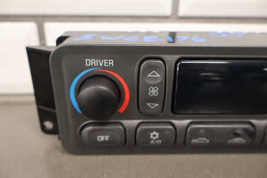 1997 - 2004 Chevrolet Corvette Automatic Temperature Climate Control CJ2