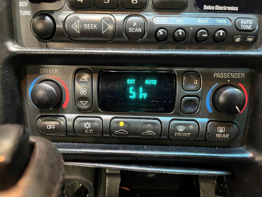 1997 - 2004 Chevrolet Corvette Automatic Temperature Climate Control CJ2