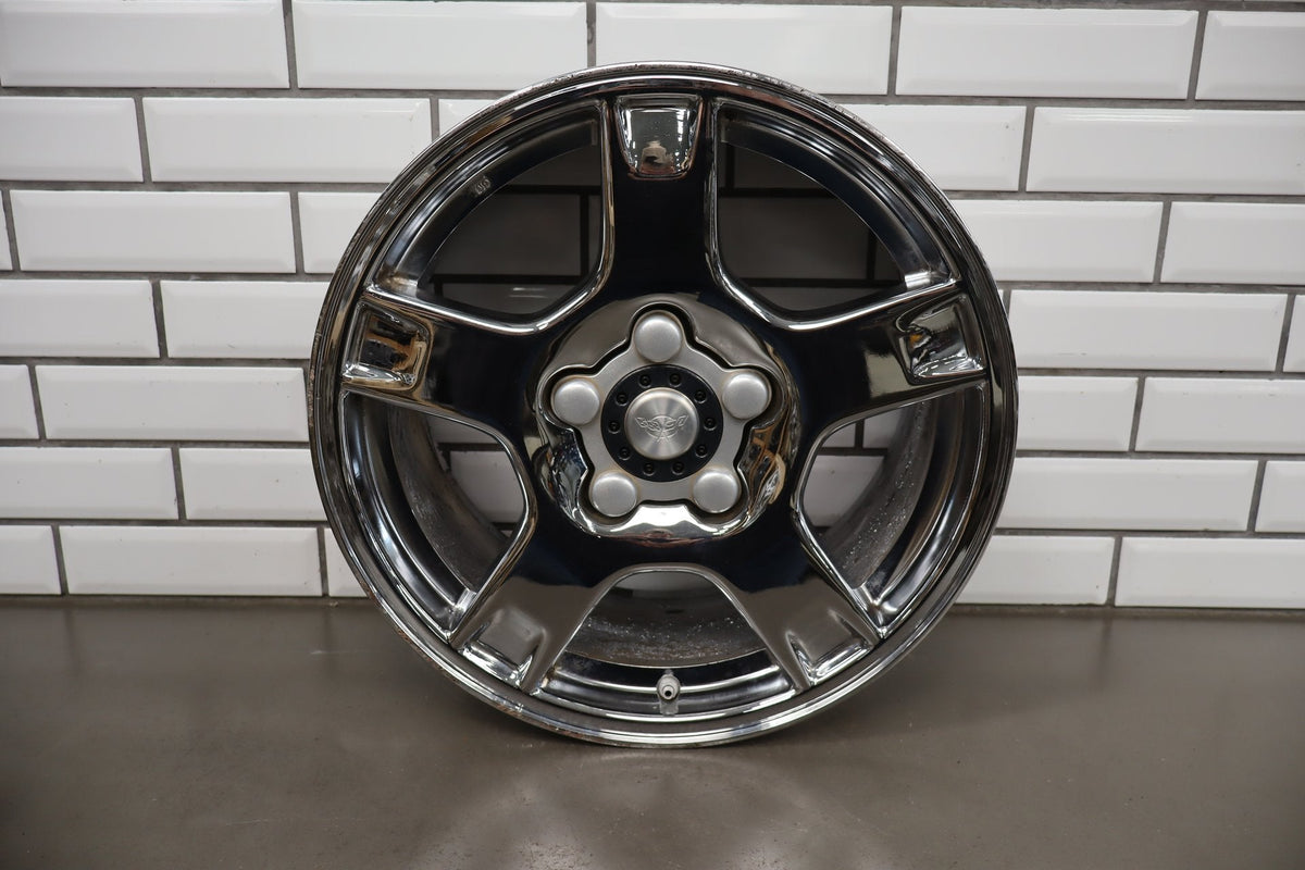 1997-2004 Chevrolet Corvette C5 17x8.5 Chrome Wheel LH Front