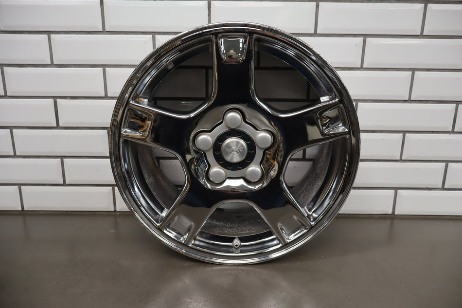 1997-2004 Chevrolet Corvette C5 17x8.5 Chrome Wheel LH Front