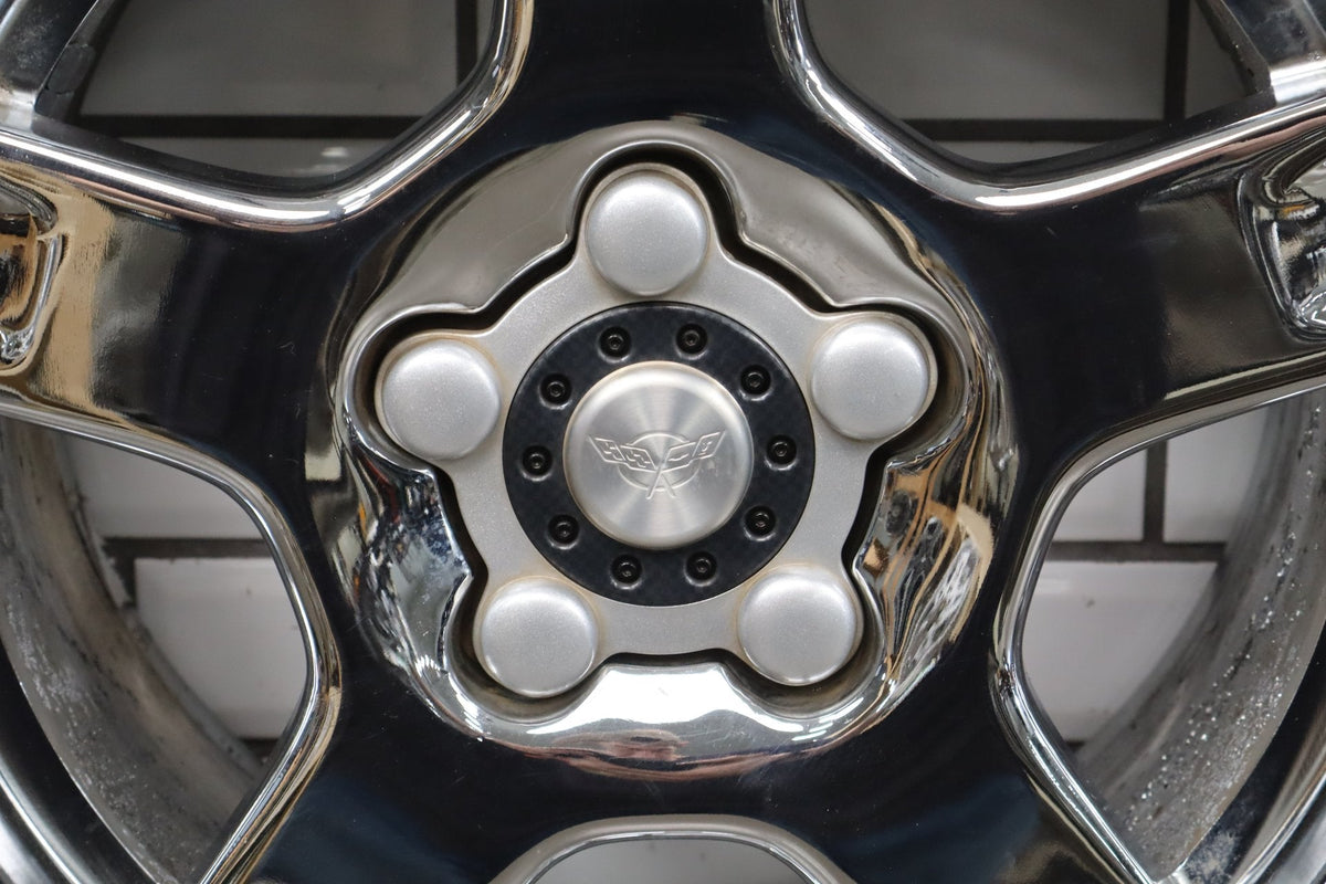 1997-2004 Chevrolet Corvette C5 17x8.5 Chrome Wheel LH Front