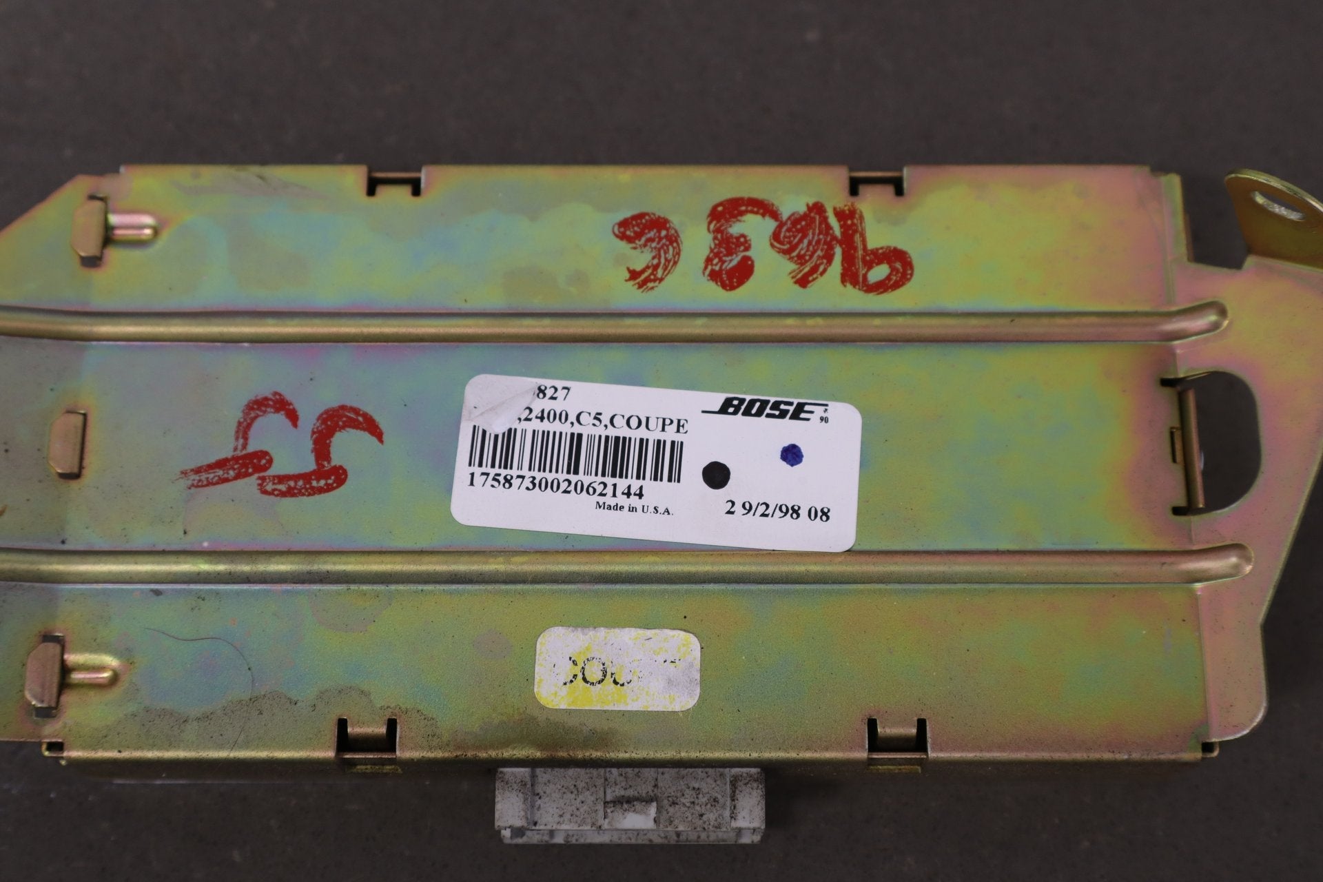1997-2004 Chevrolet Corvette C5 Bose Radio Amplifier OEM 10290827