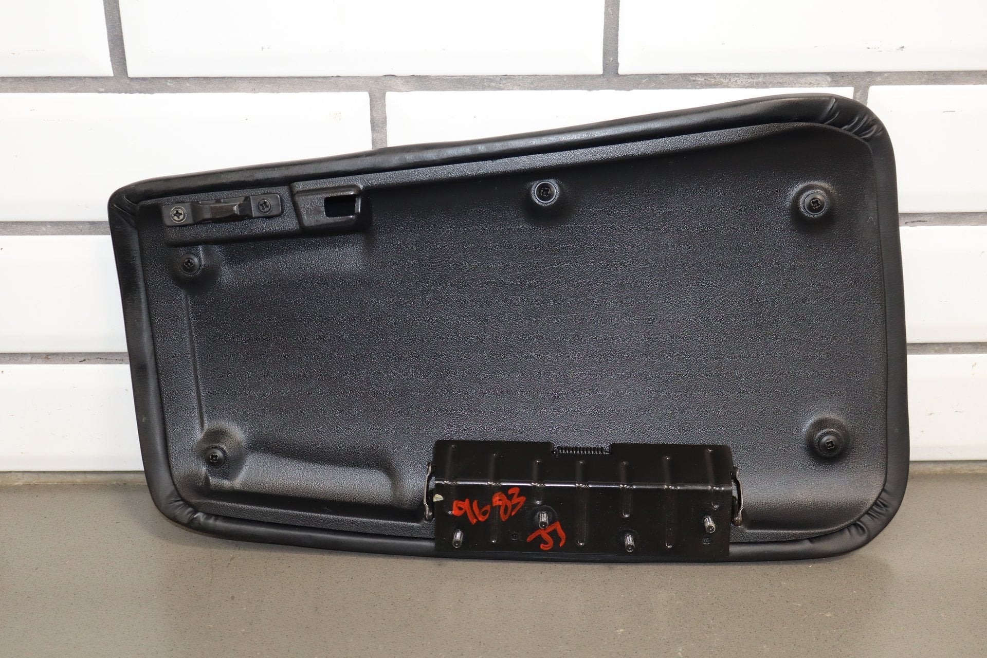 1997-2004 Chevrolet Corvette C5 Center Console Lid Cover Black- Dimpled