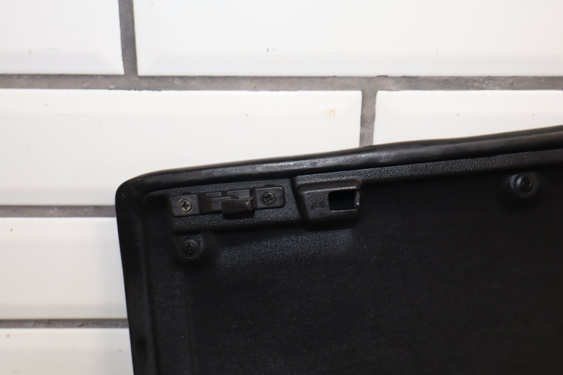 1997-2004 Chevrolet Corvette C5 Center Console Lid Cover Black- Dimpled