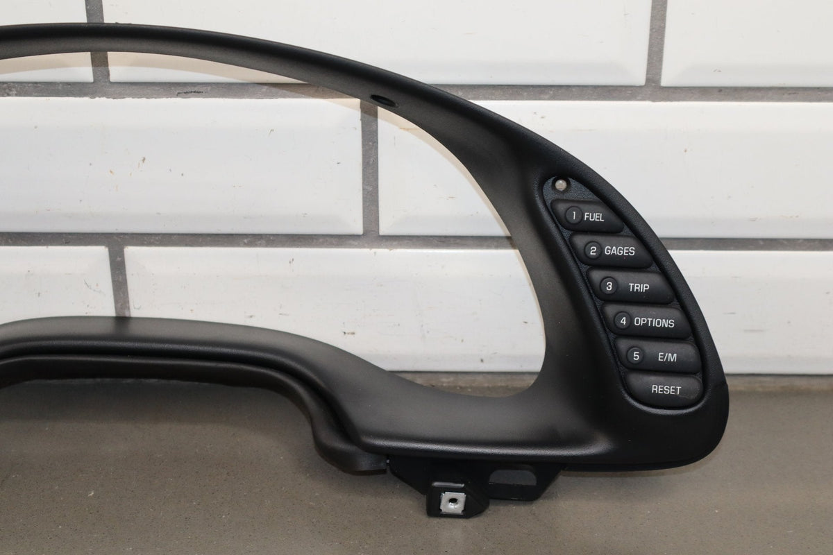 1997-2004 Chevrolet Corvette C5 Cluster Bezel No HUD