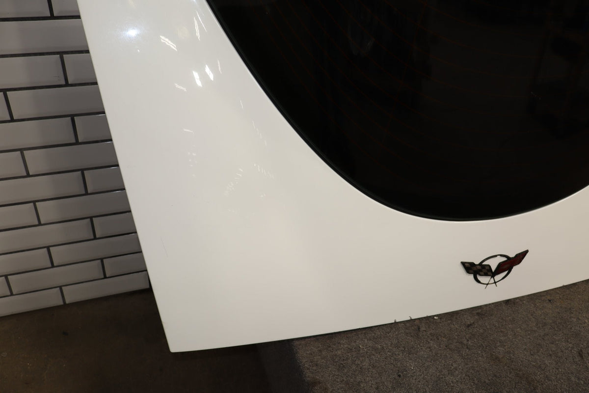 1997-2004 Chevrolet Corvette C5 Coupe/ Hatchback Rear Window Lid Artic White 10