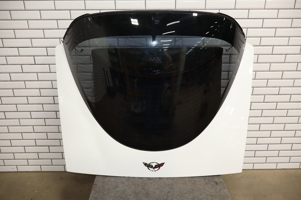 1997-2004 Chevrolet Corvette C5 Coupe/ Hatchback Rear Window Lid Artic White 10