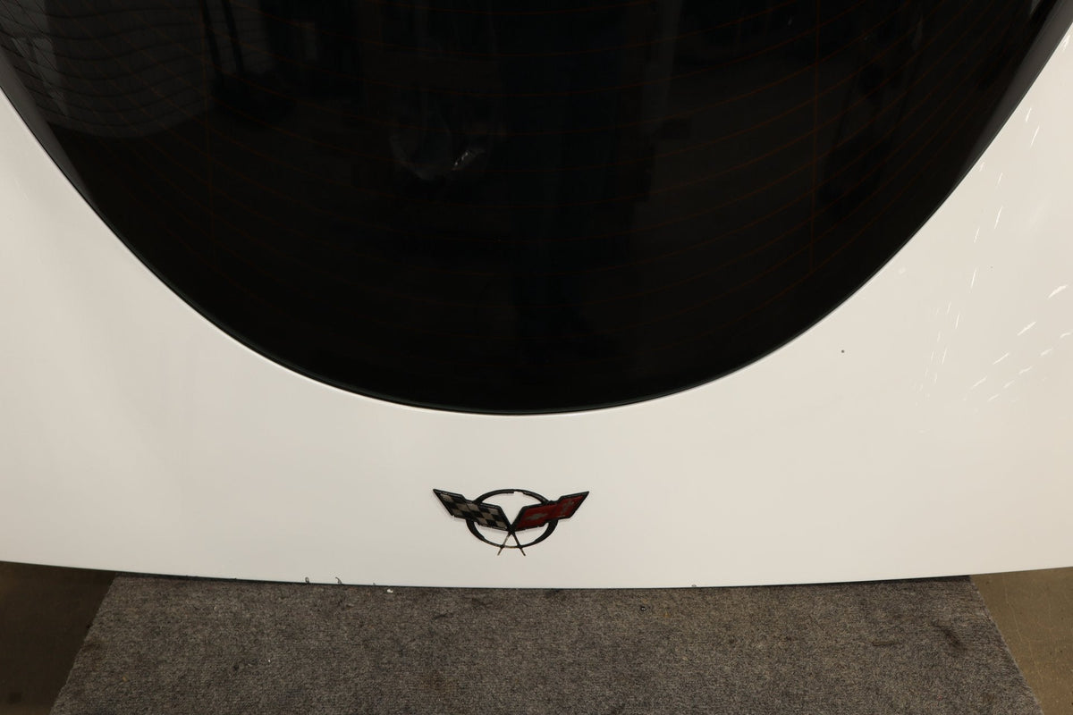 1997-2004 Chevrolet Corvette C5 Coupe/ Hatchback Rear Window Lid Artic White 10
