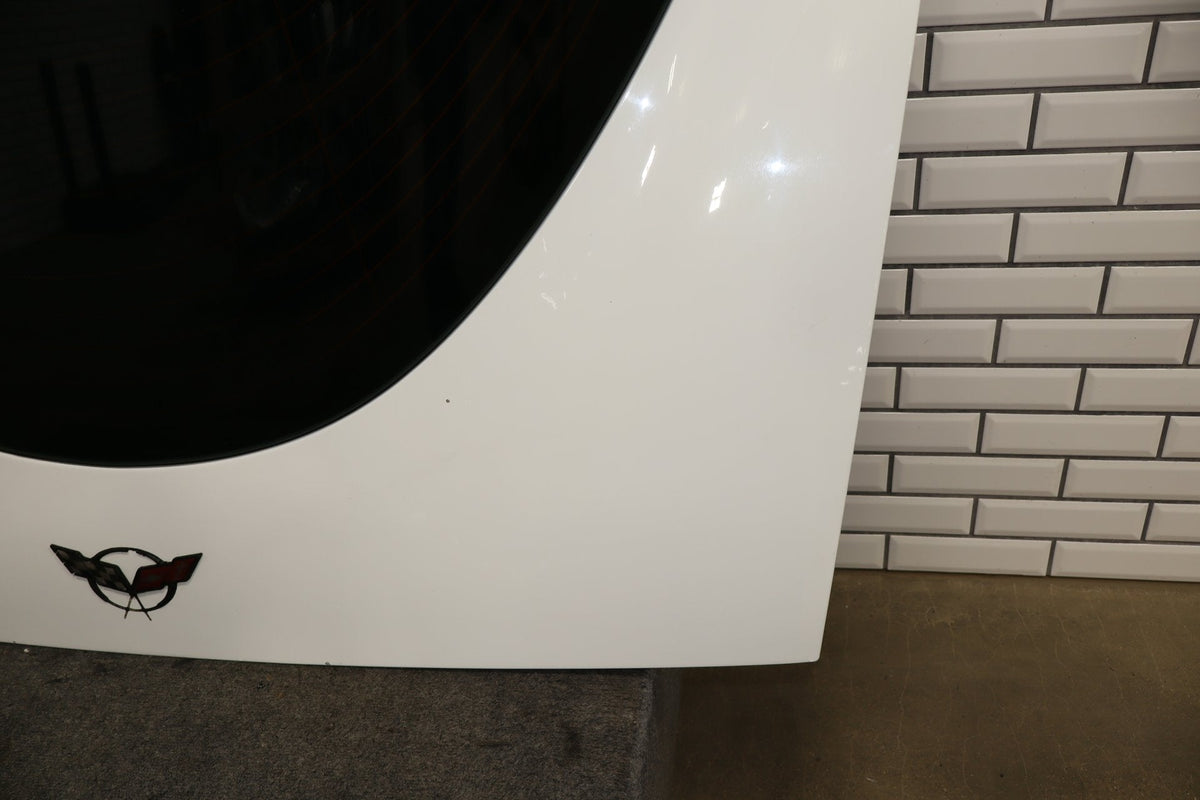 1997-2004 Chevrolet Corvette C5 Coupe/ Hatchback Rear Window Lid Artic White 10