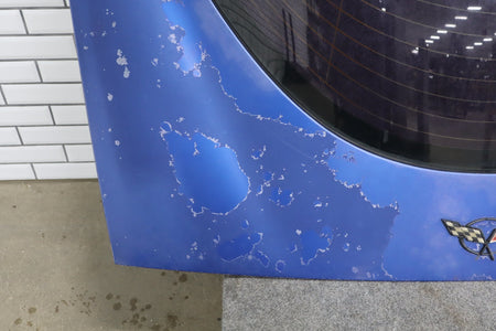 1997-2004 Chevrolet Corvette C5 Coupe/ Hatchback Rear Window Lid Electron Blue 21