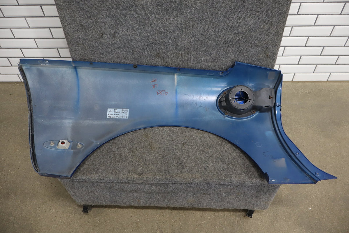 1997-2004 Chevrolet Corvette C5 Coupe Left Driver Quarter Panel Electron Blue 21