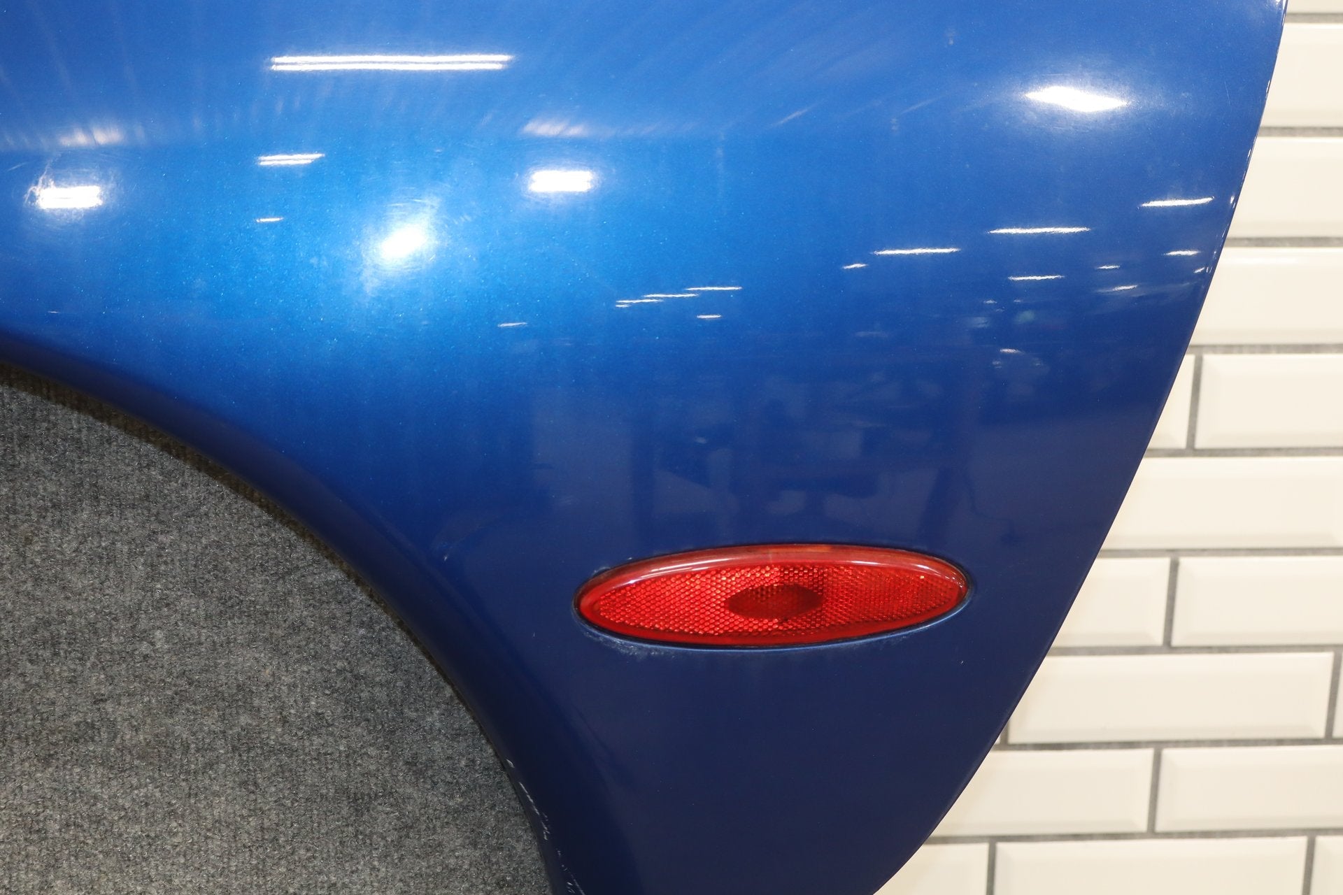 1997-2004 Chevrolet Corvette C5 Coupe Left Driver Quarter Panel Electron Blue 21
