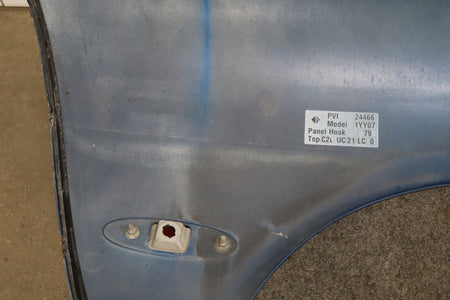 1997-2004 Chevrolet Corvette C5 Coupe Left Driver Quarter Panel Electron Blue 21