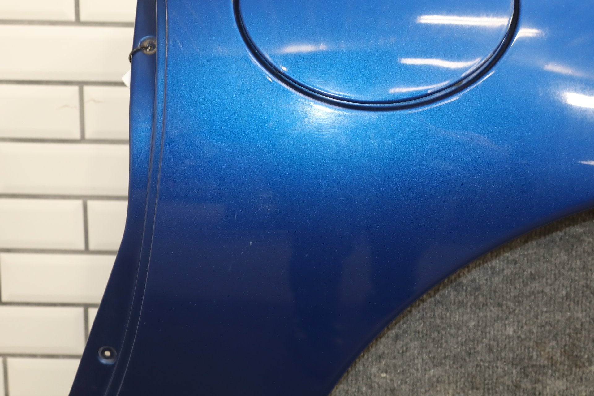 1997-2004 Chevrolet Corvette C5 Coupe Left Driver Quarter Panel Electron Blue 21
