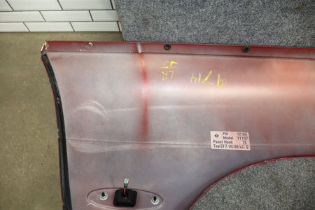 1997-2004 Chevrolet Corvette C5 Coupe Left Driver Quarter Panel Magnetic Red 86