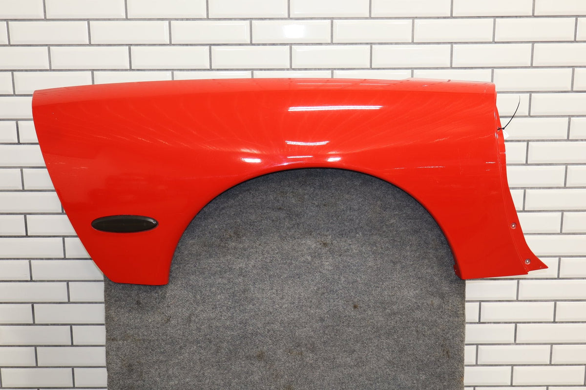1997-2004 Chevrolet Corvette C5 Coupe Left Driver Quarter Panel Torch Red 70