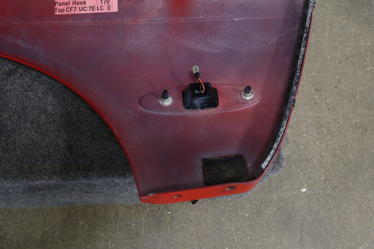 1997-2004 Chevrolet Corvette C5 Coupe Left Driver Quarter Panel Torch Red 70