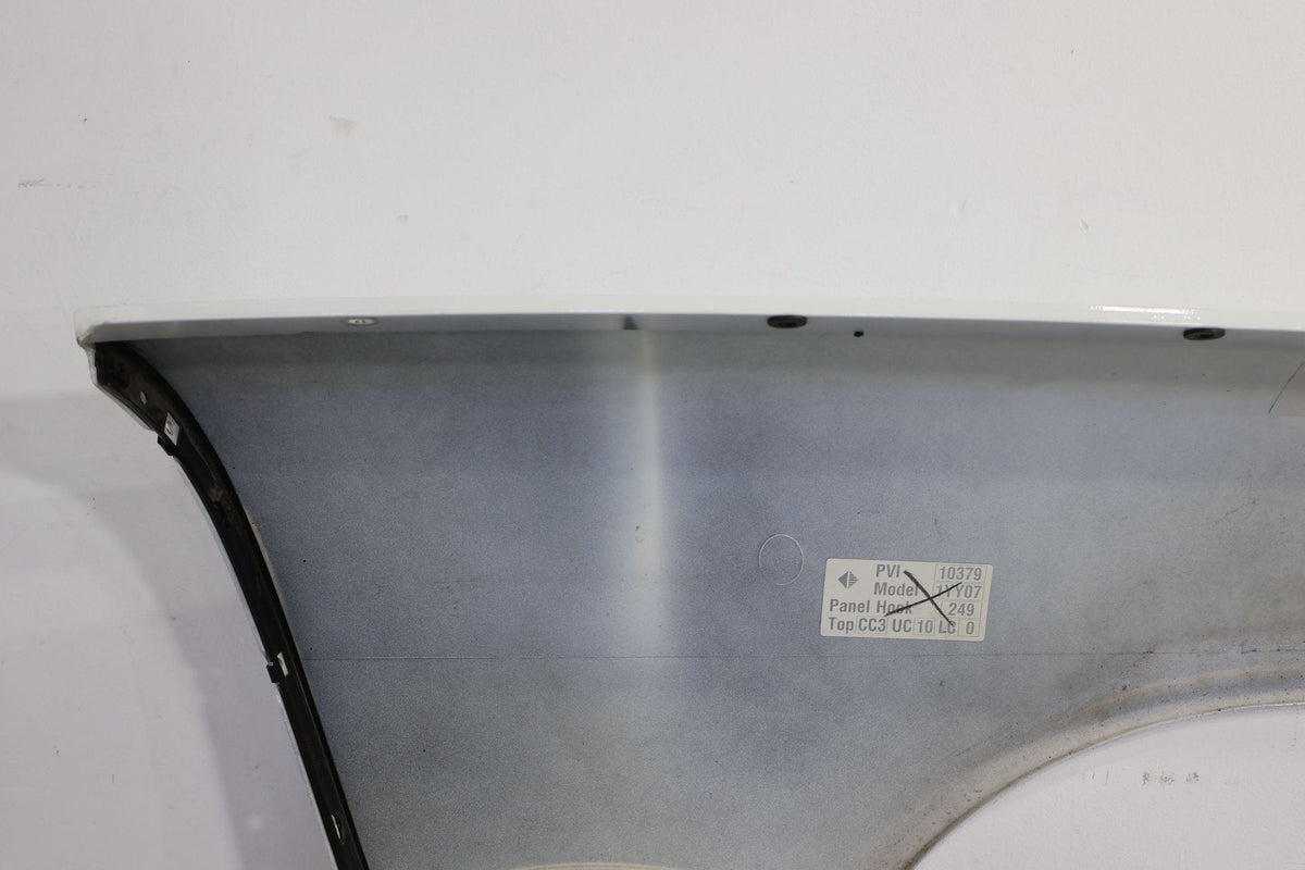 1997-2004 Chevrolet Corvette C5 Coupe Left Driver Quarter Panel White 10U