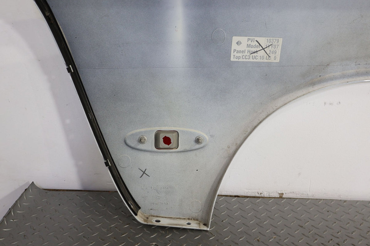 1997-2004 Chevrolet Corvette C5 Coupe Left Driver Quarter Panel White 10U