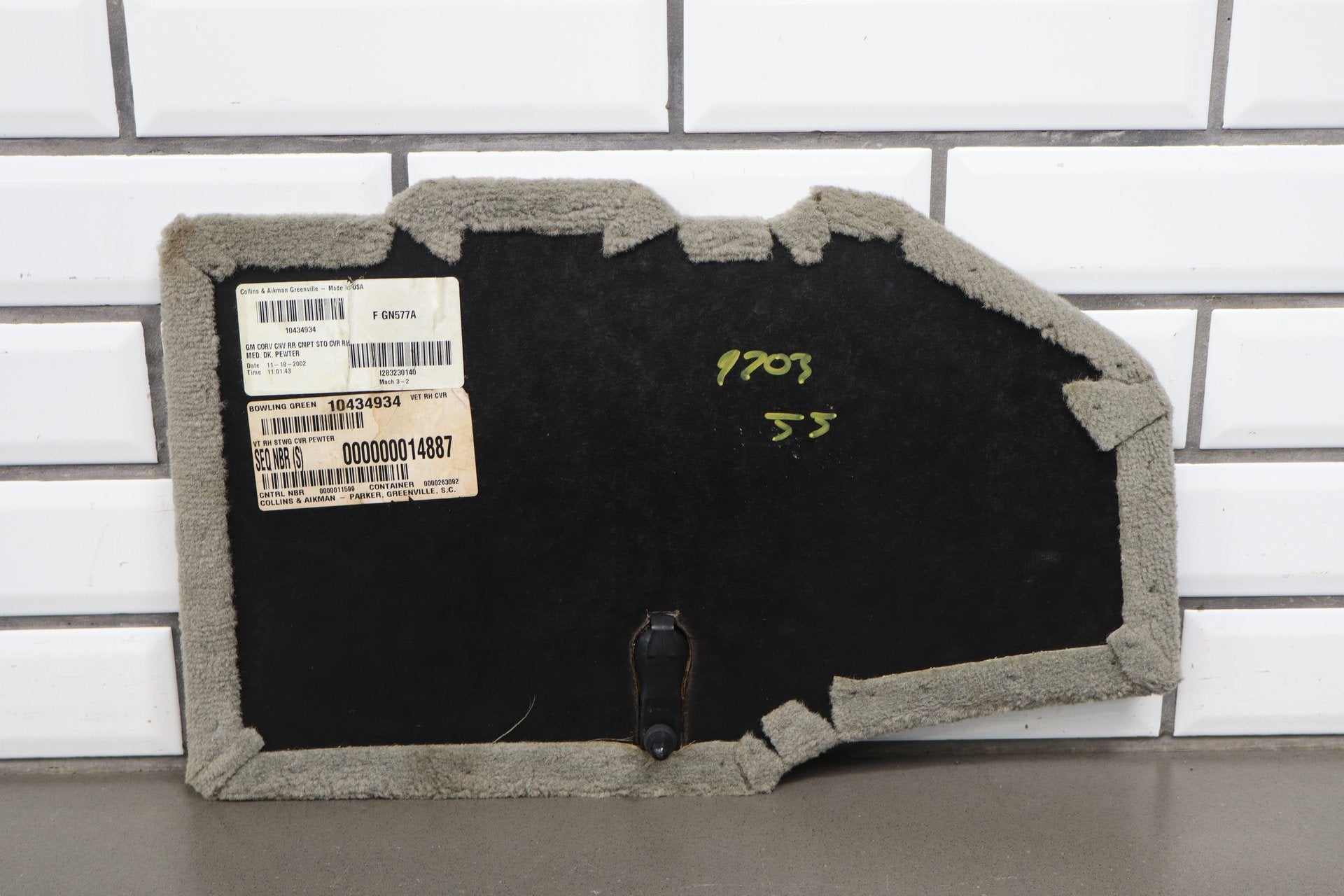 1997-2004 Chevrolet Corvette C5 Coupe Rear Storage Panels Door