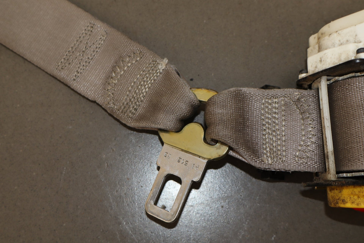 1997-2004 Chevrolet Corvette C5 Driver Seat Belt Retractor Light Grey 88893509