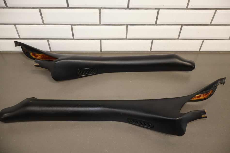 1997-2004 Chevrolet Corvette C5- Interior A Pillar Trim Set Black