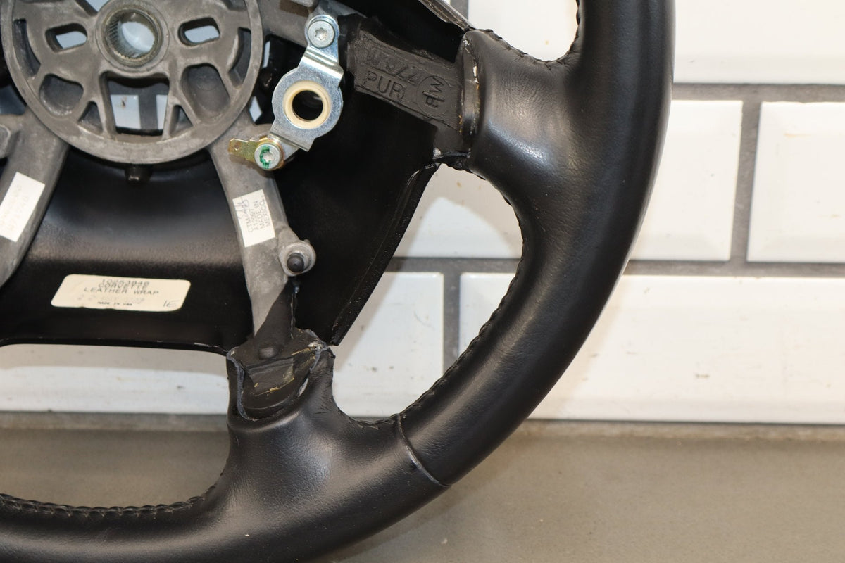 1997-2004 Chevrolet Corvette C5 Leather Steering Wheel Black