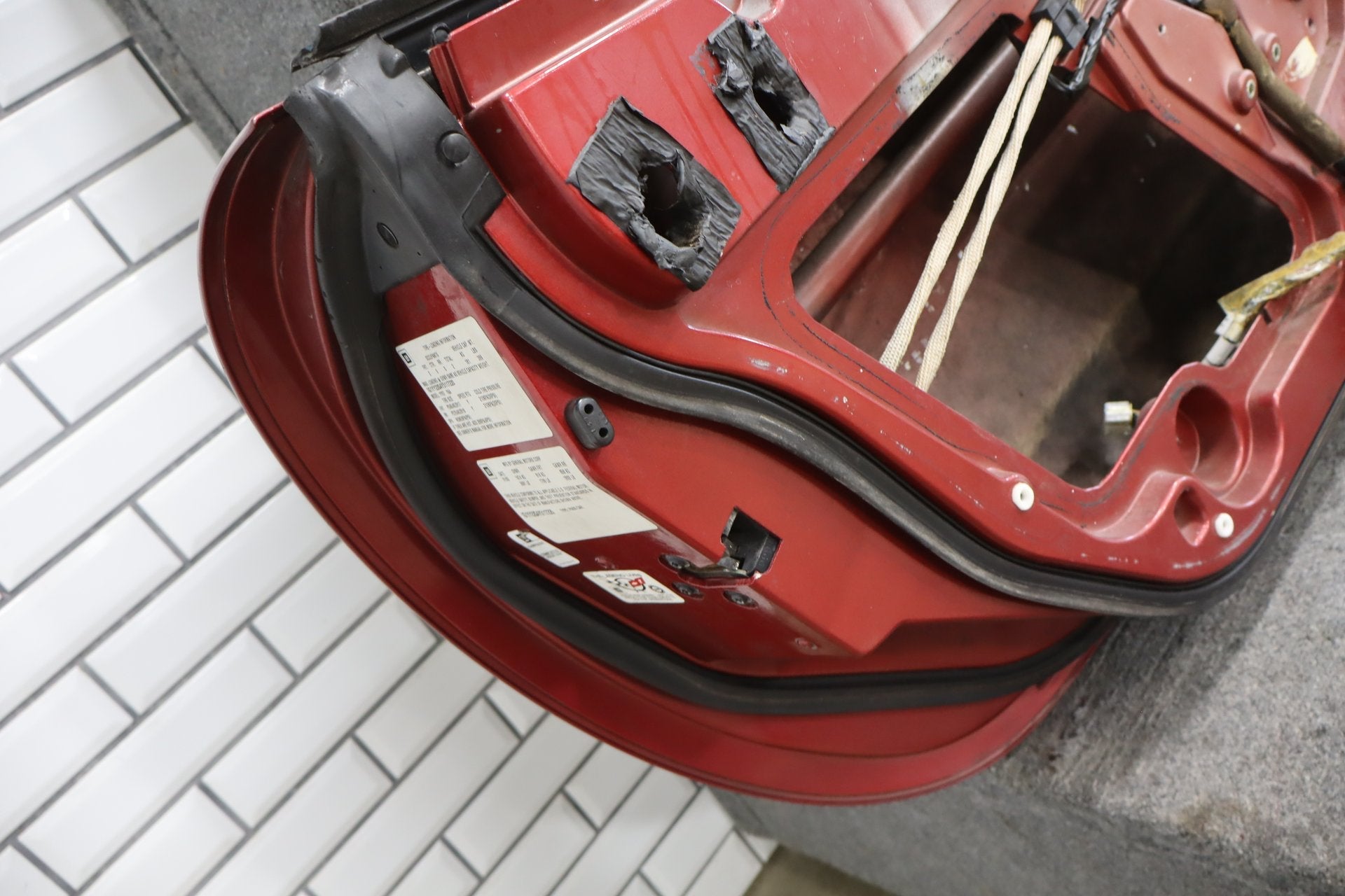 1997-2004 Chevrolet Corvette C5 Left Front Door