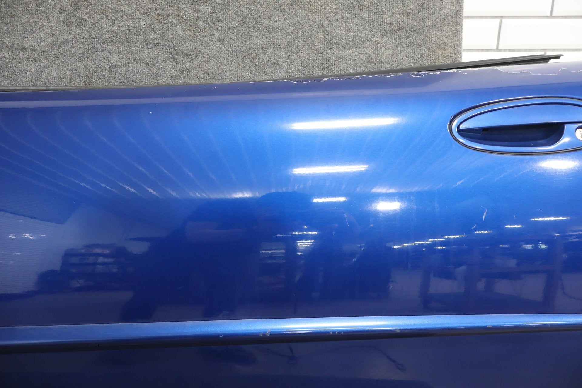 1997-2004 Chevrolet Corvette C5 Left Front Door Electron Blue 21