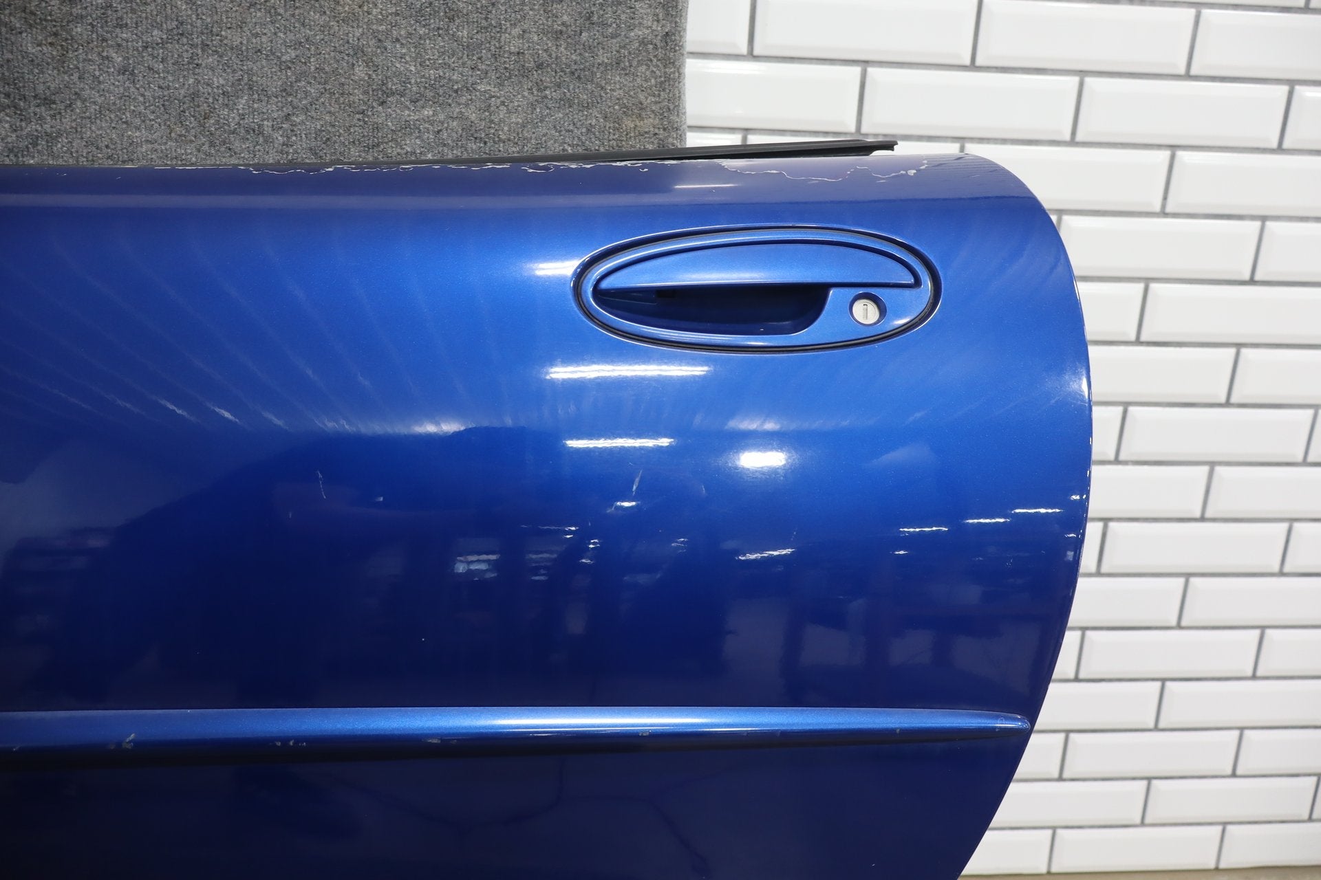 1997-2004 Chevrolet Corvette C5 Left Front Door Electron Blue 21