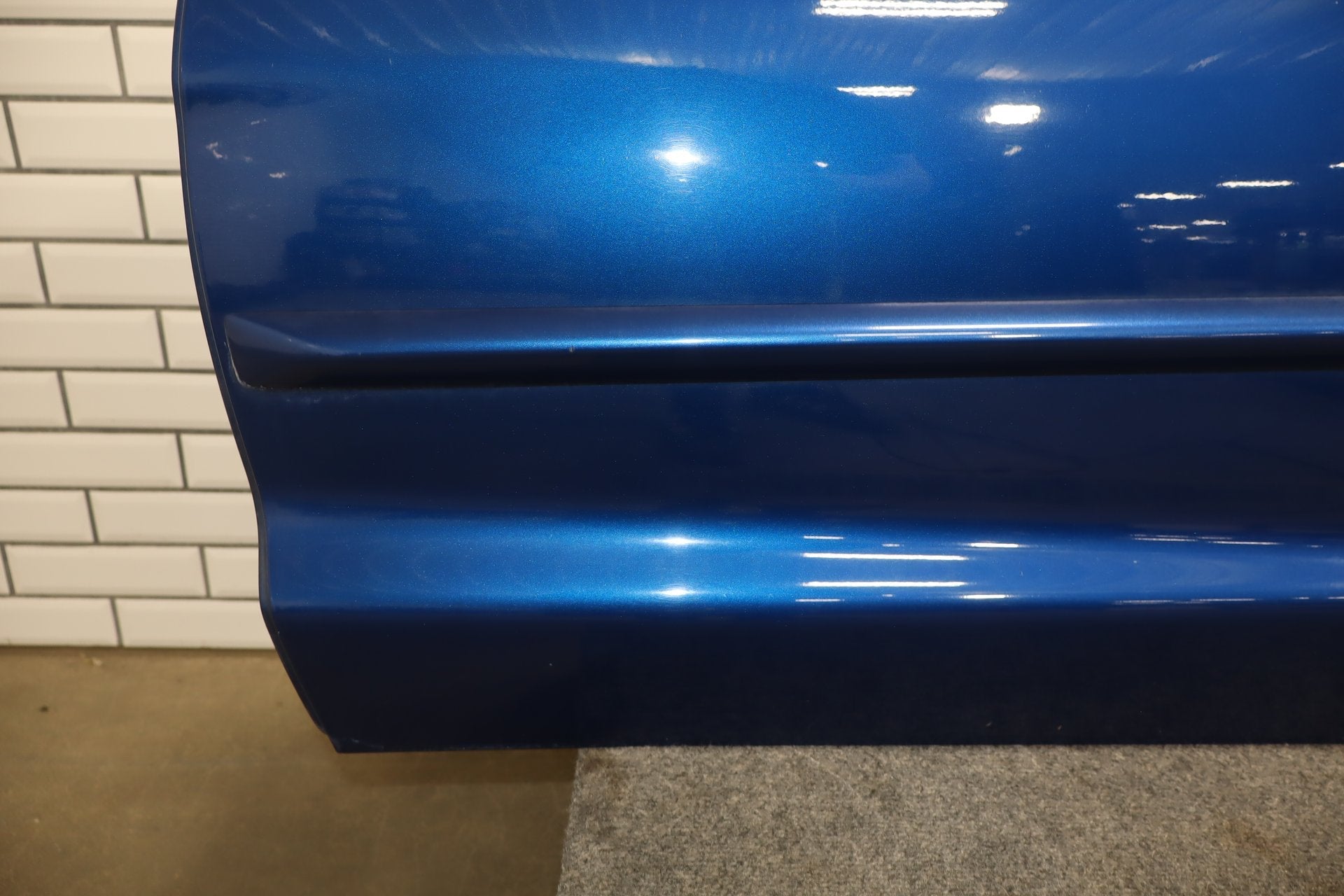 1997-2004 Chevrolet Corvette C5 Left Front Door Electron Blue 21