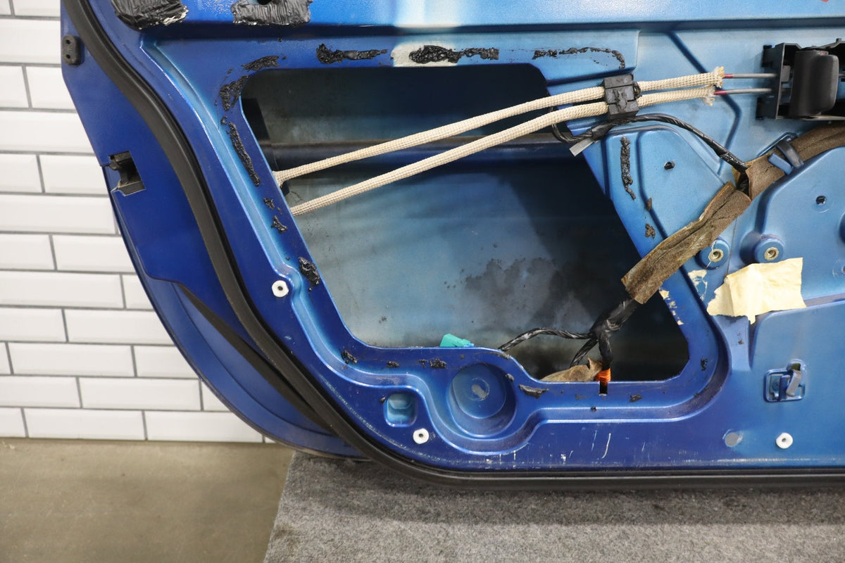1997-2004 Chevrolet Corvette C5 Left Front Door Electron Blue 21
