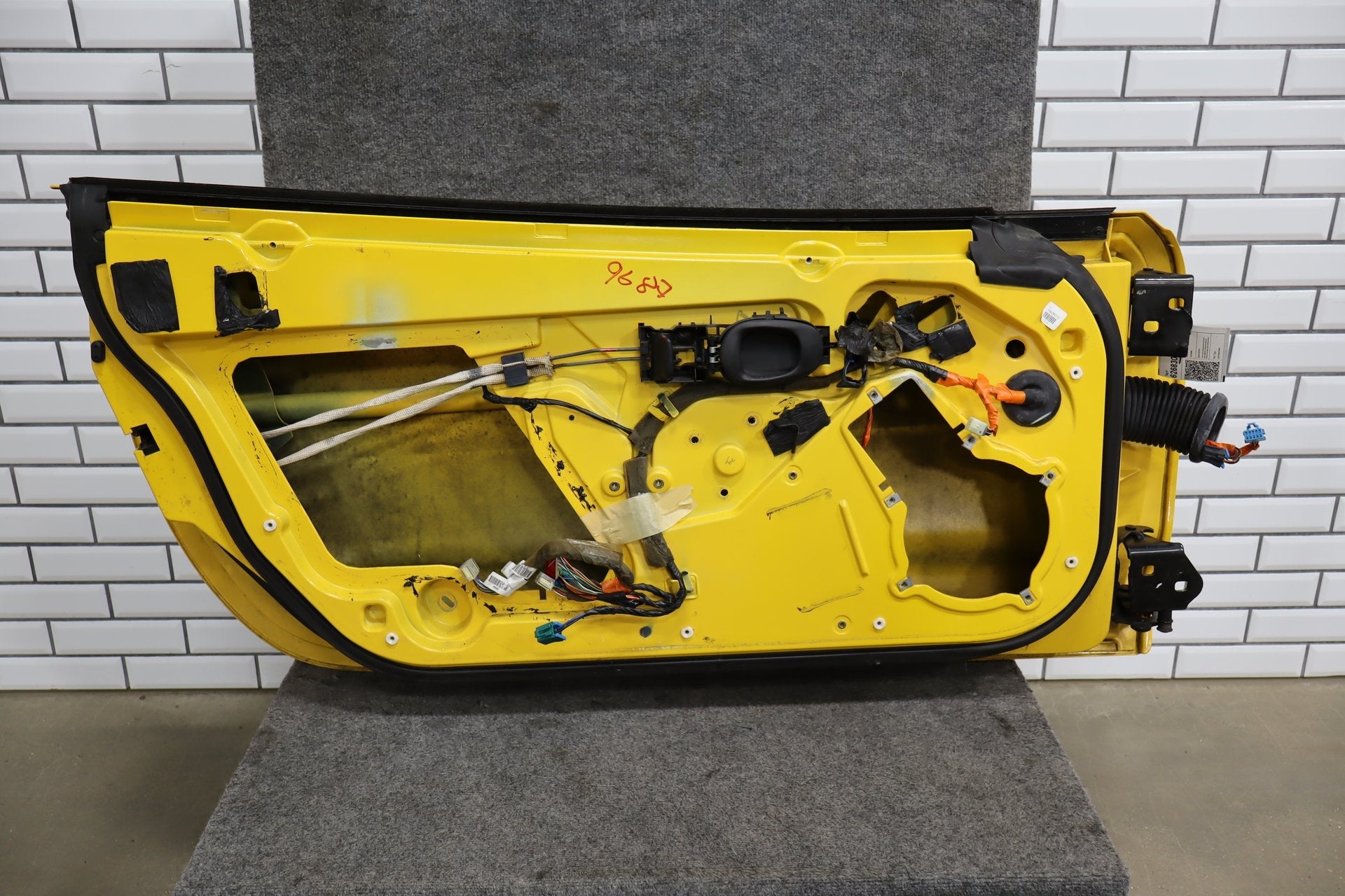 1997-2004 Chevrolet Corvette C5 Left Front Door Millenium Yellow 79