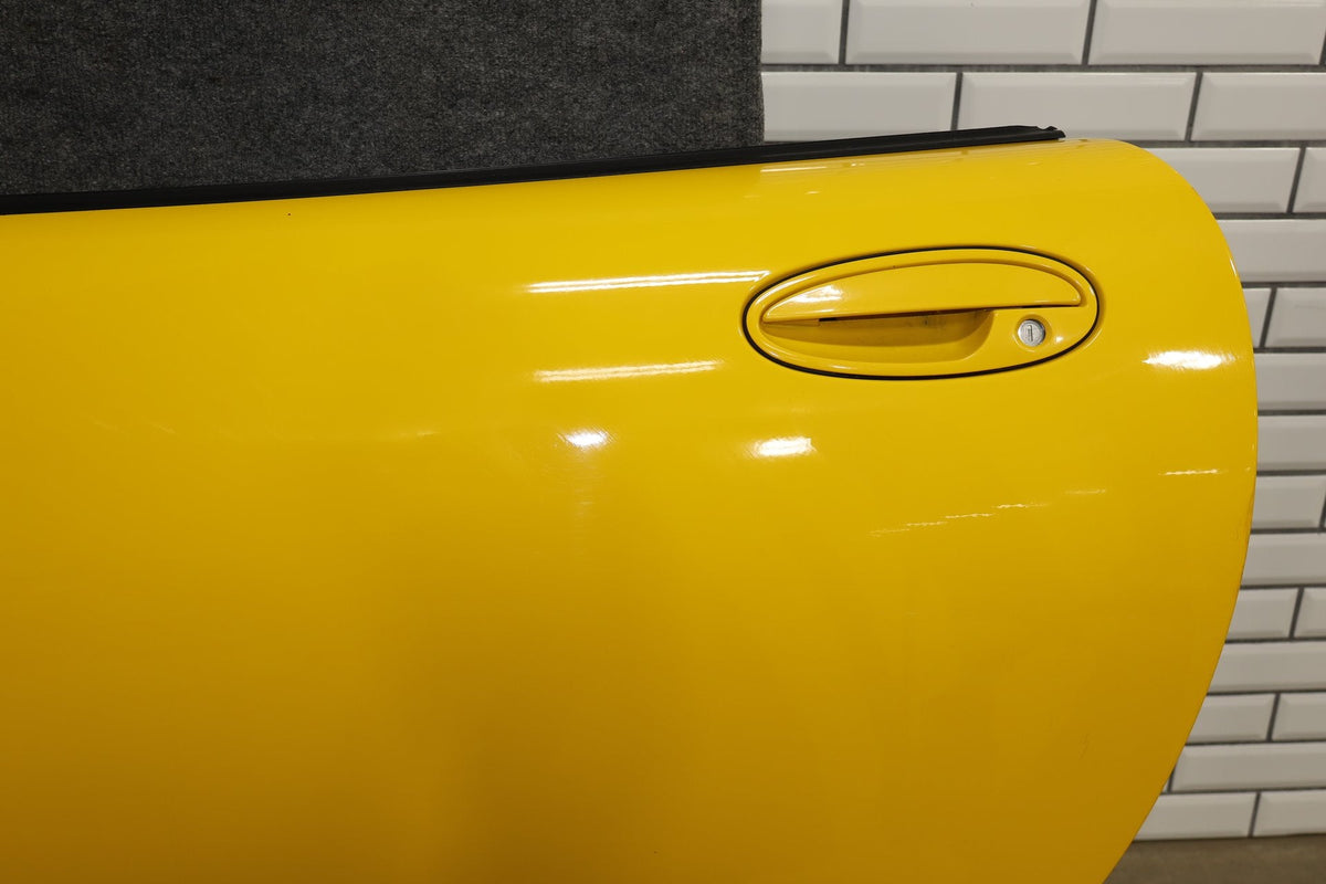 1997-2004 Chevrolet Corvette C5 Left Front Door Millenium Yellow 79