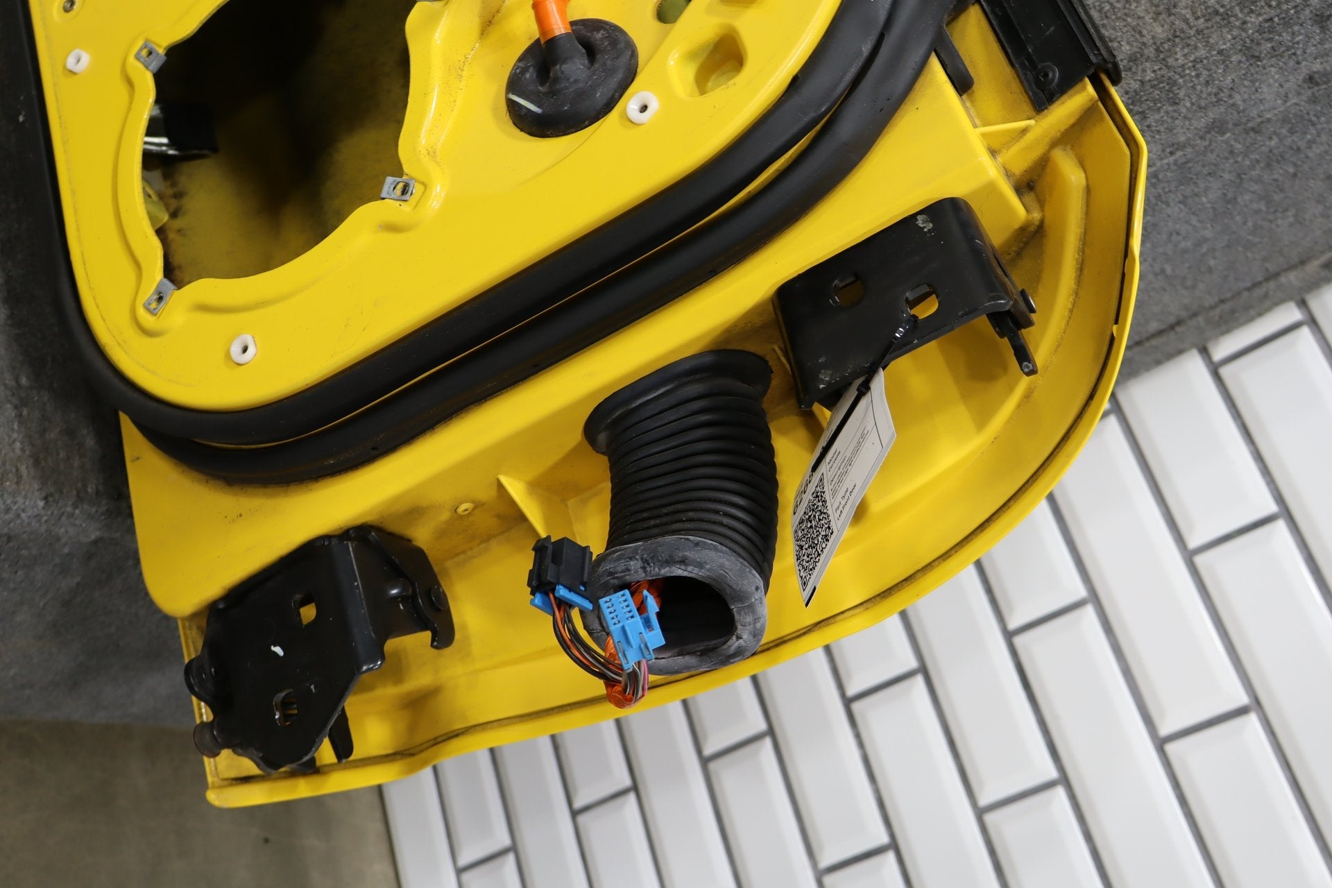 1997-2004 Chevrolet Corvette C5 Left Front Door Millenium Yellow 79