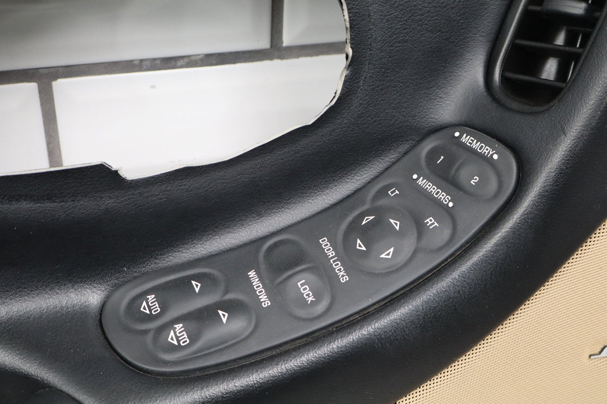 1997-2004 Chevrolet Corvette C5 Left Front Door Trim Panel