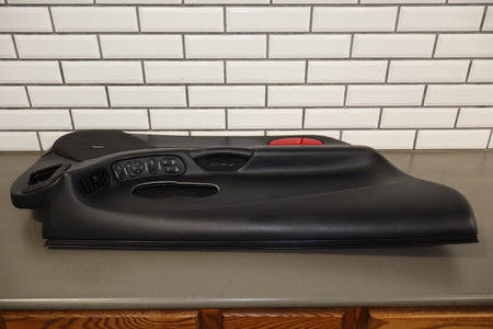 1997-2004 Chevrolet Corvette C5 Left Front Door Trim Panel Black